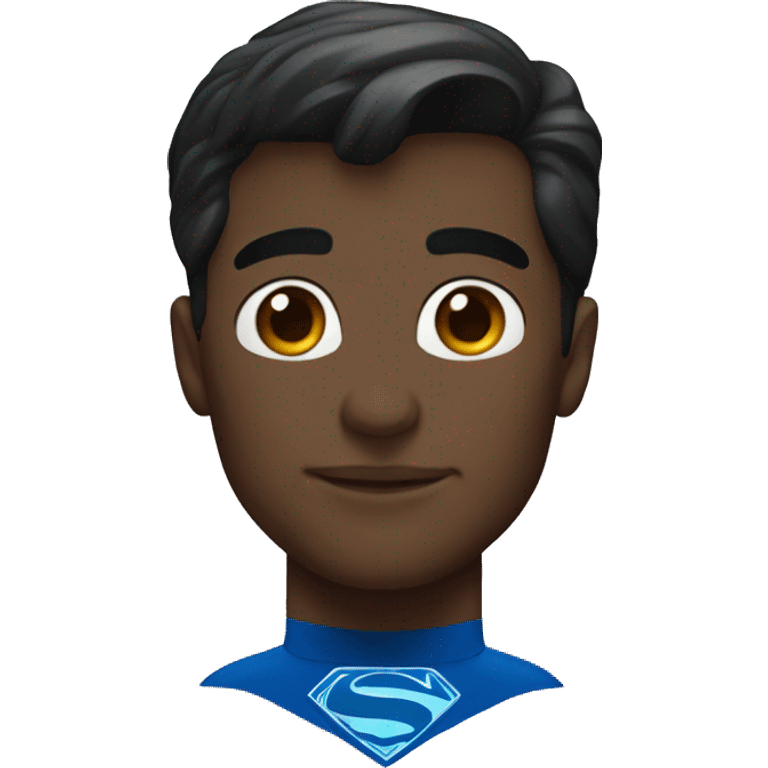 Superman blue  emoji