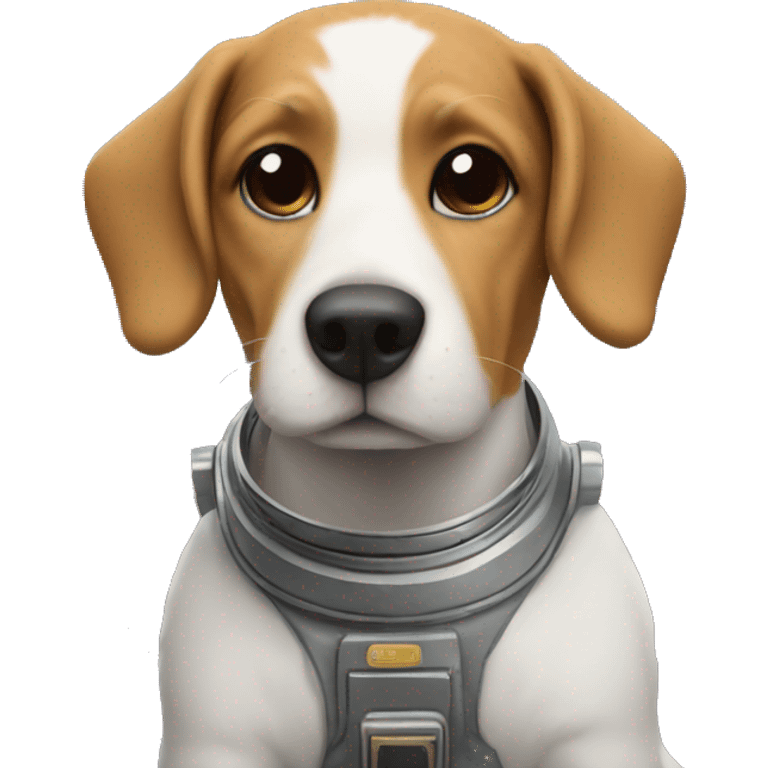 Dog in space emoji