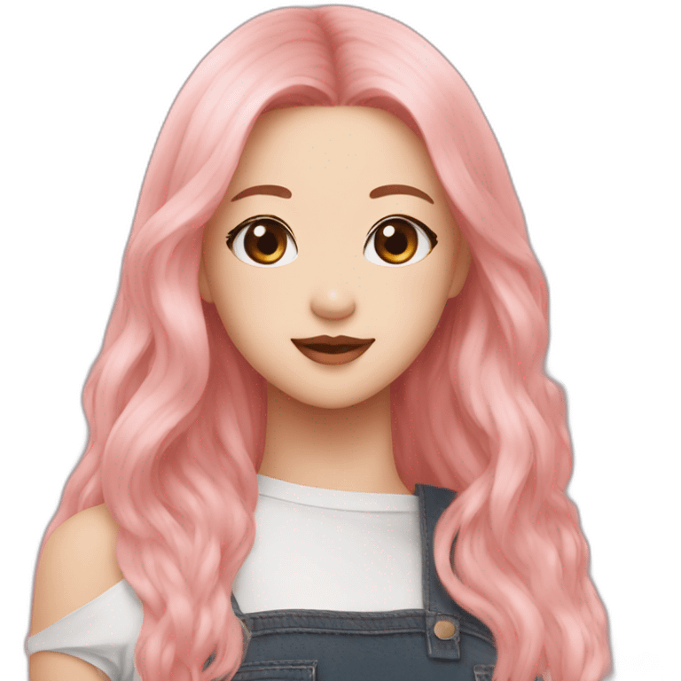 Rosé blackpink emoji