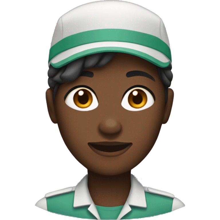 female zookeeper with dark skin tone  emoji