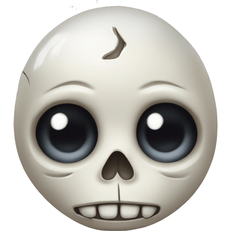 skull with a tear emoji