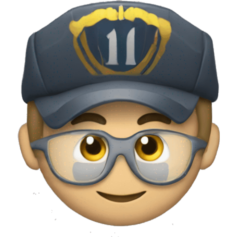 arbitro con el escudo del madrid emoji