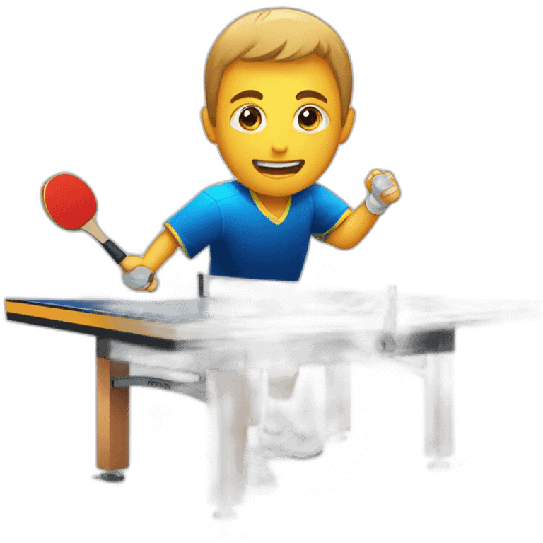 Table tennis emoji