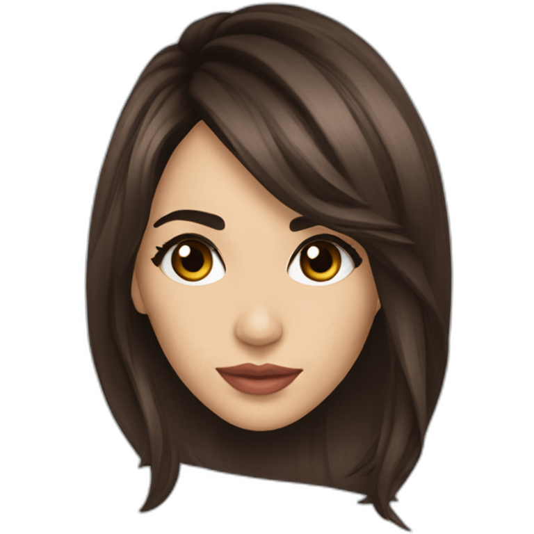 Lali esposito brunette emoji