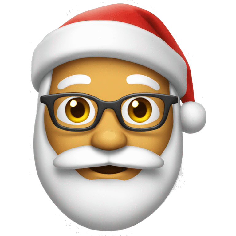 Party Santa claus emoji