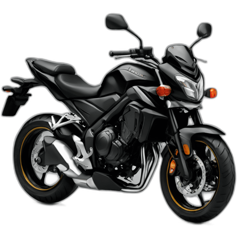 honda hornet negro emoji