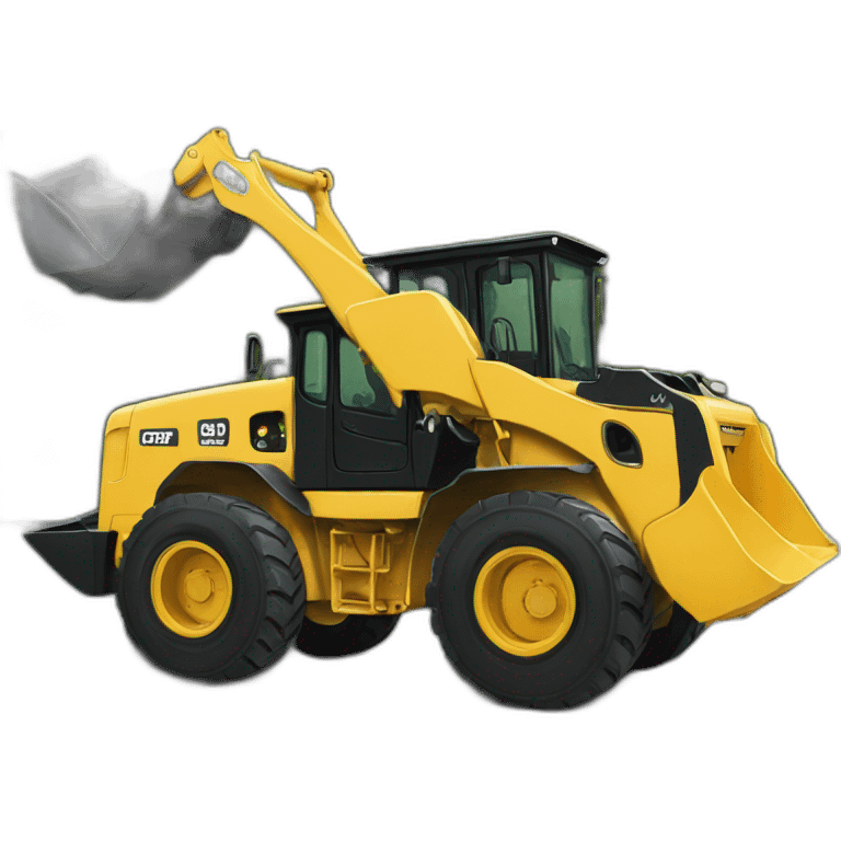 wheel loader emoji