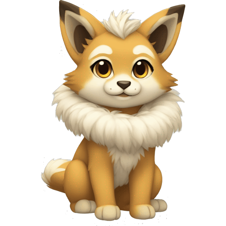 Anthro Chibi-style-Fur-Sona-Fakémon Full Body emoji