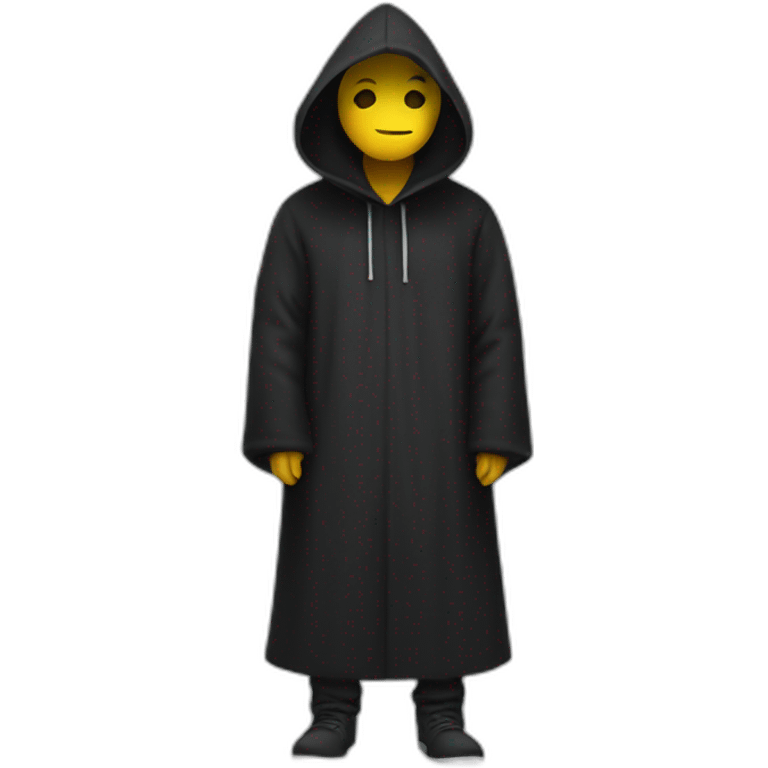 hooded figure emoji