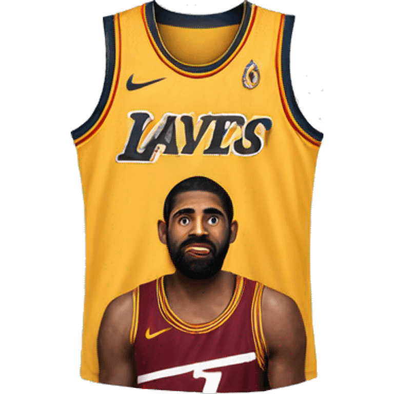 Kyrie Irving jersey emoji