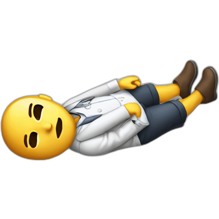 dead from work emoji