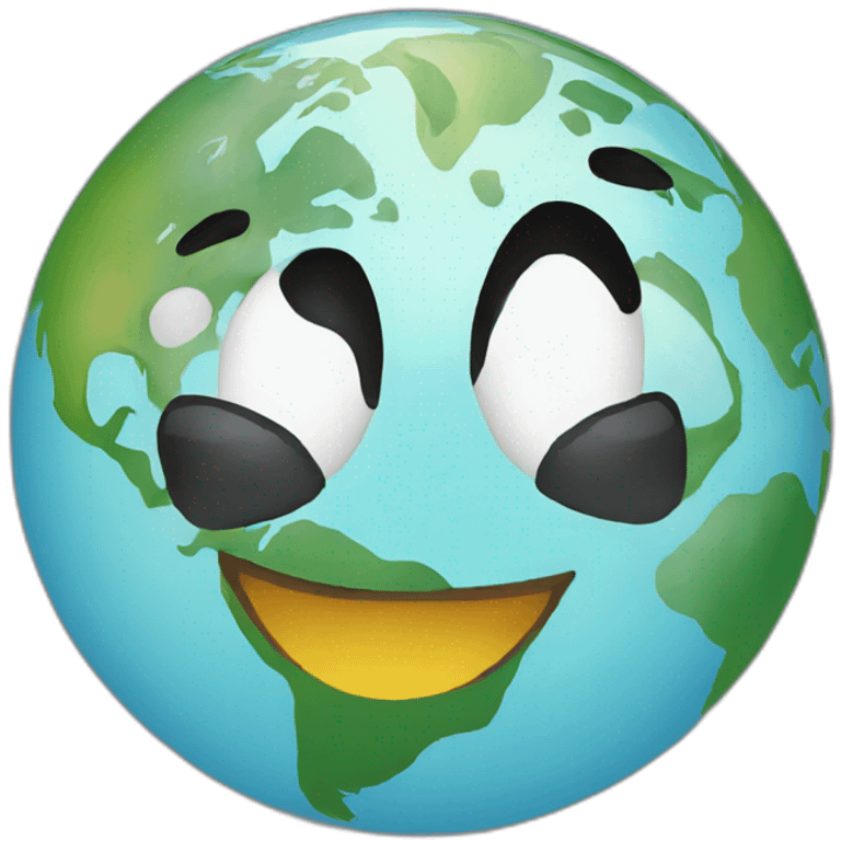 smilling globe emoji