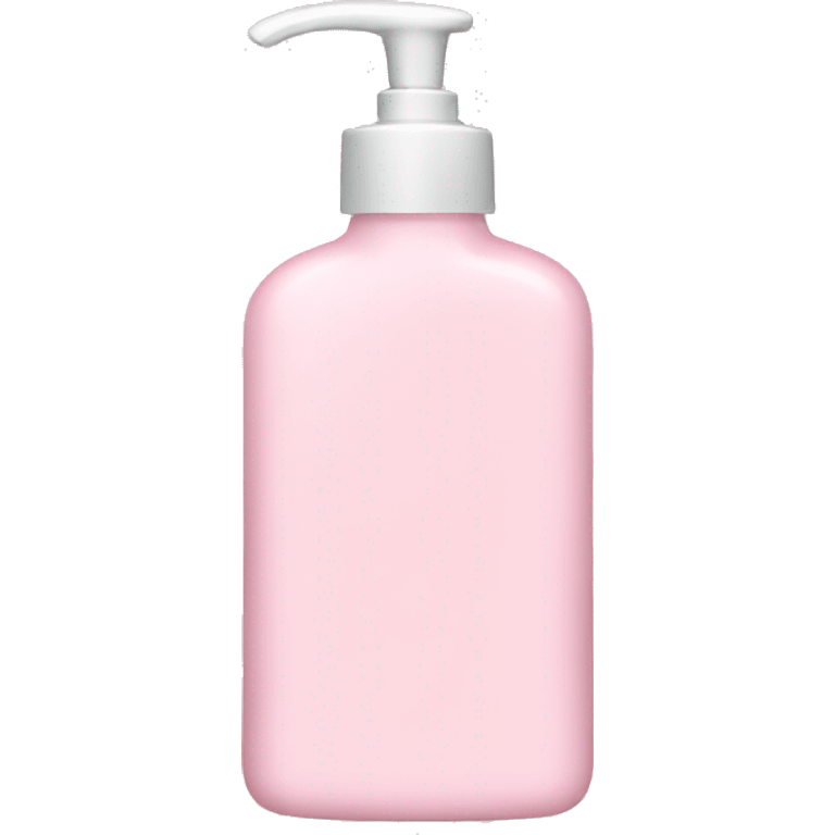 Light pink lotion bottle emoji