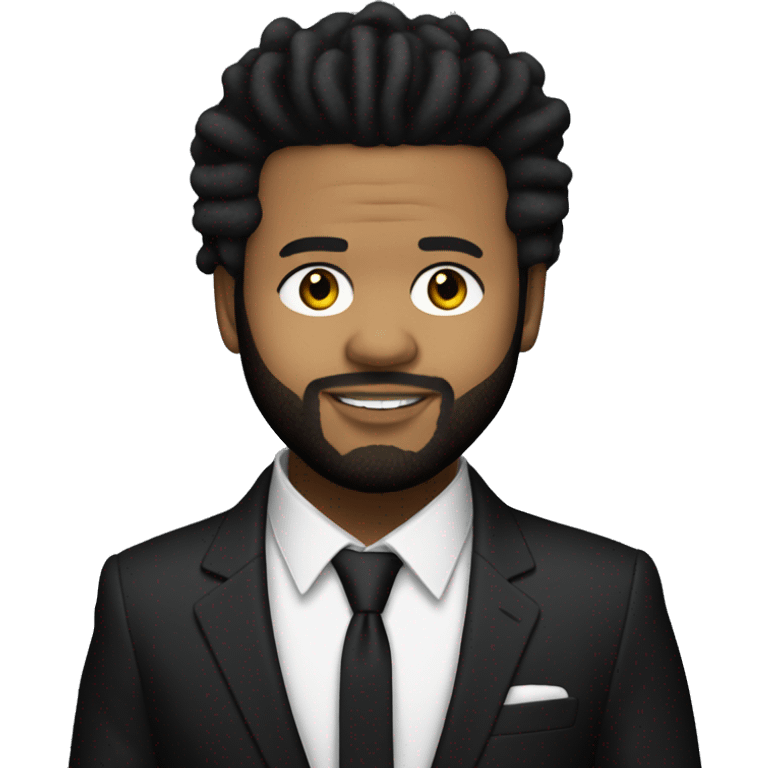 the weeknd in his after hours suit emoji