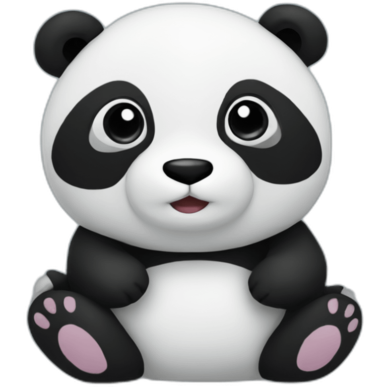 panda stuffed toy emoji