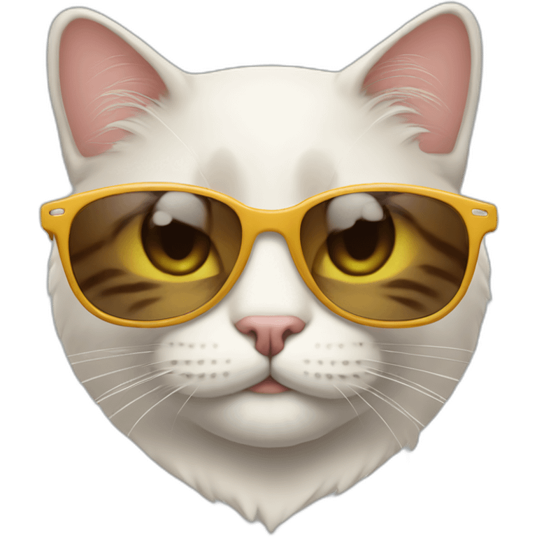 Gato con gafas de sol emoji