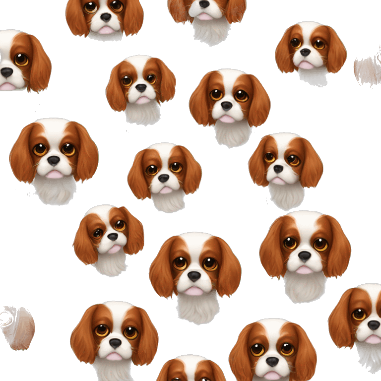 Cavalier King Charles spaniel  emoji