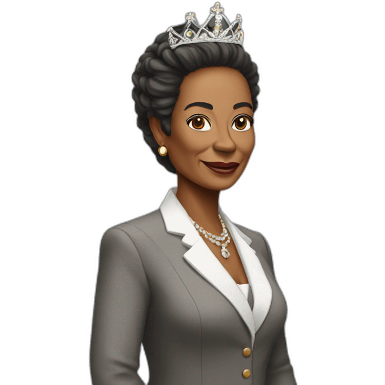 president of floptropica queen deborah ali williams emoji