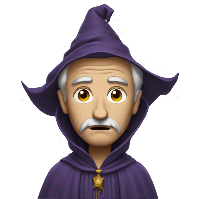 super sad wizard emoji