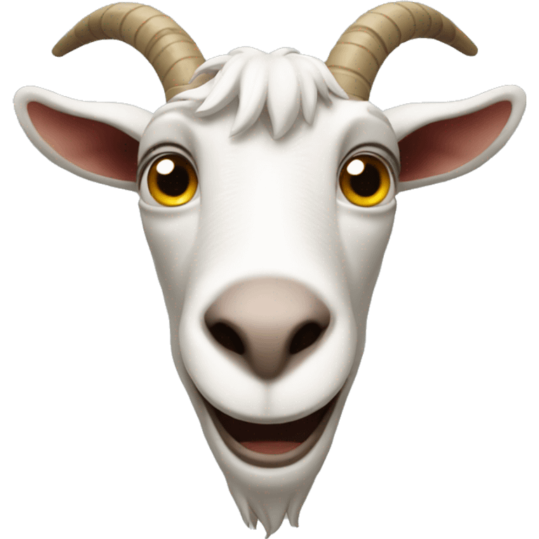 crazy goat emoji