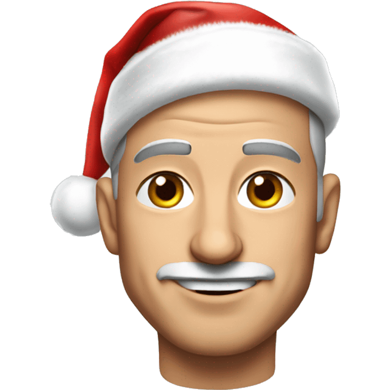 jeff bezos with santa hat emoji