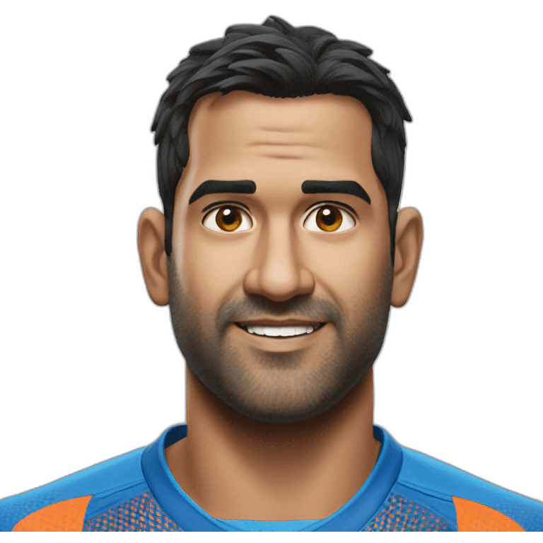 Dhoni emoji