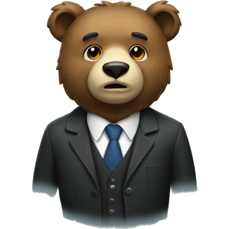 agent bear emoji