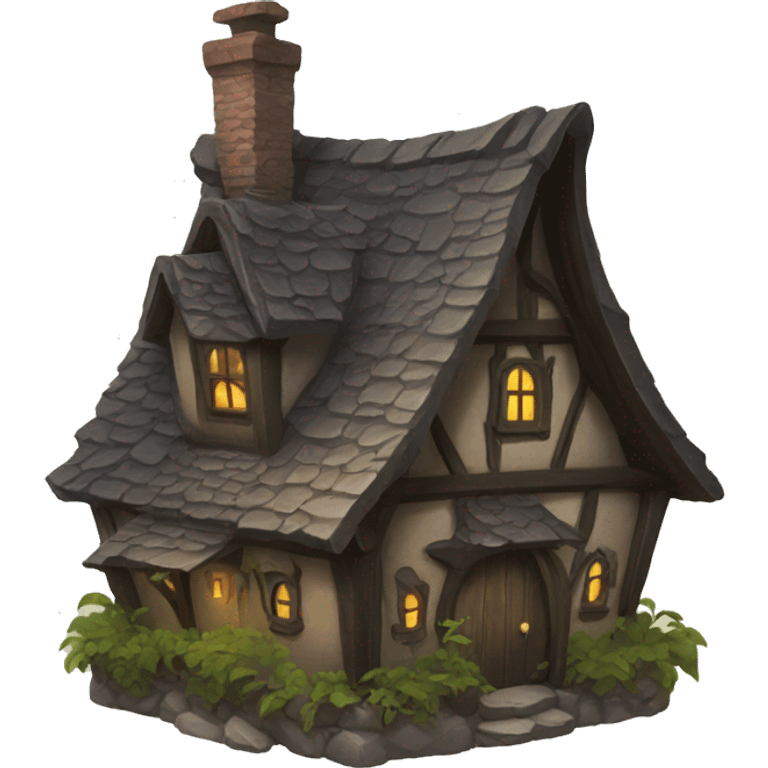 house of a witch emoji