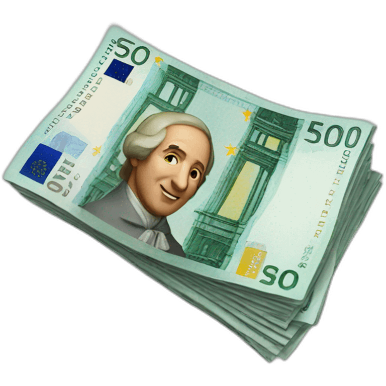 euros bills emoji