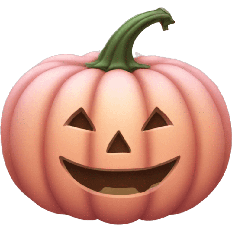 Light pink Pumpkin  emoji