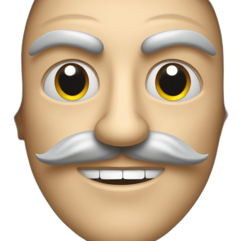 don quixote closeup of face emoji