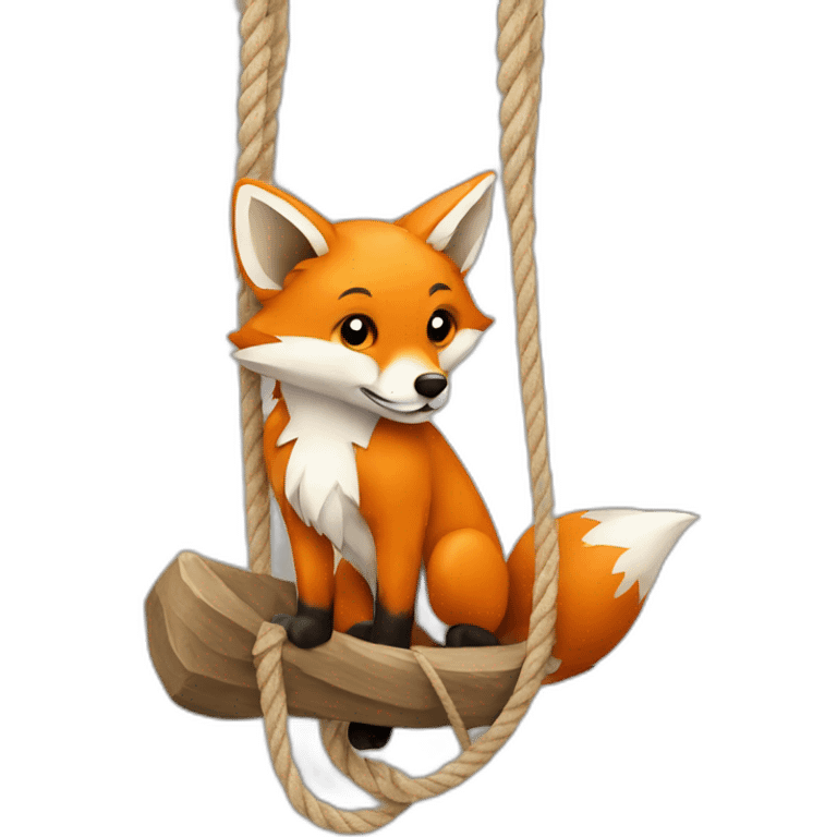 fox in ropes emoji