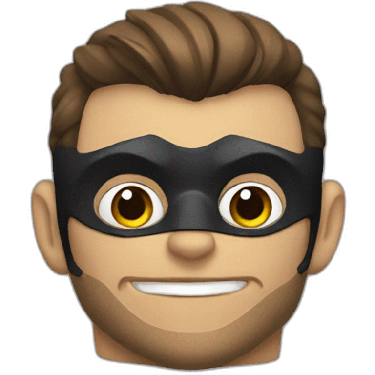 Batman with monkey emoji