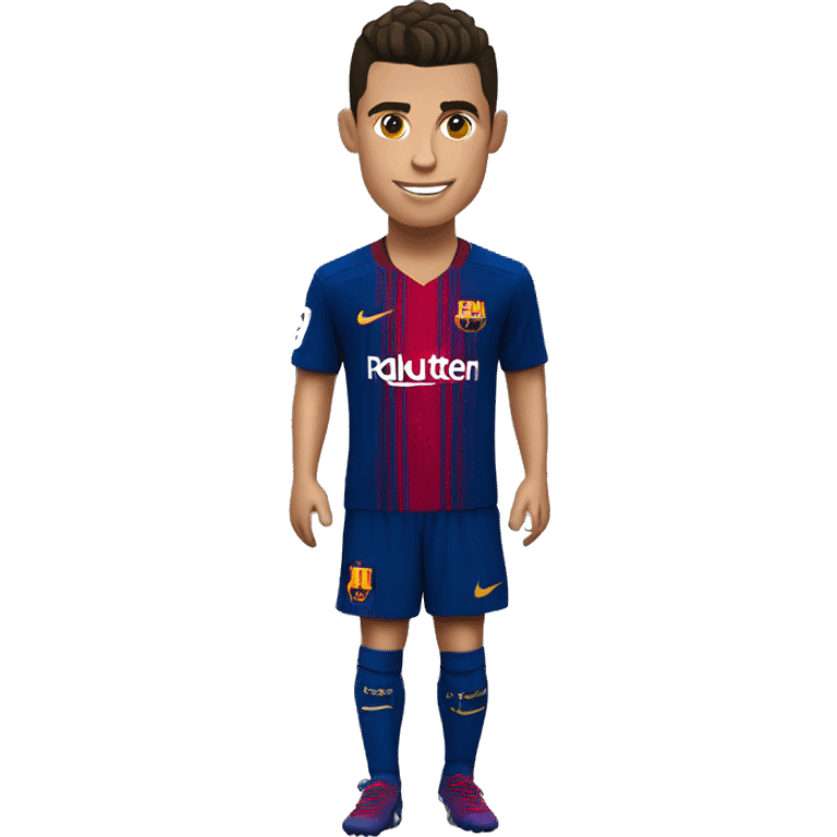 cristiano ronaldo fc barcelona emoji