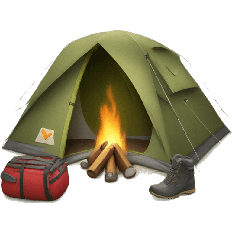 Camping emoji