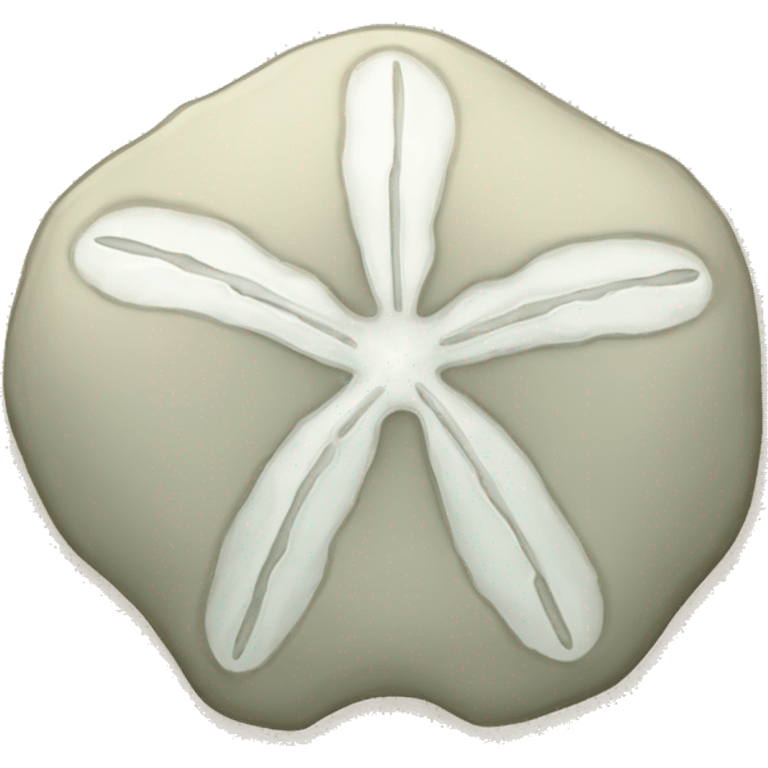 Sand dollar emoji