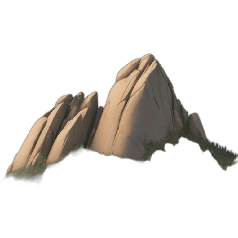 boulder flatirons emoji