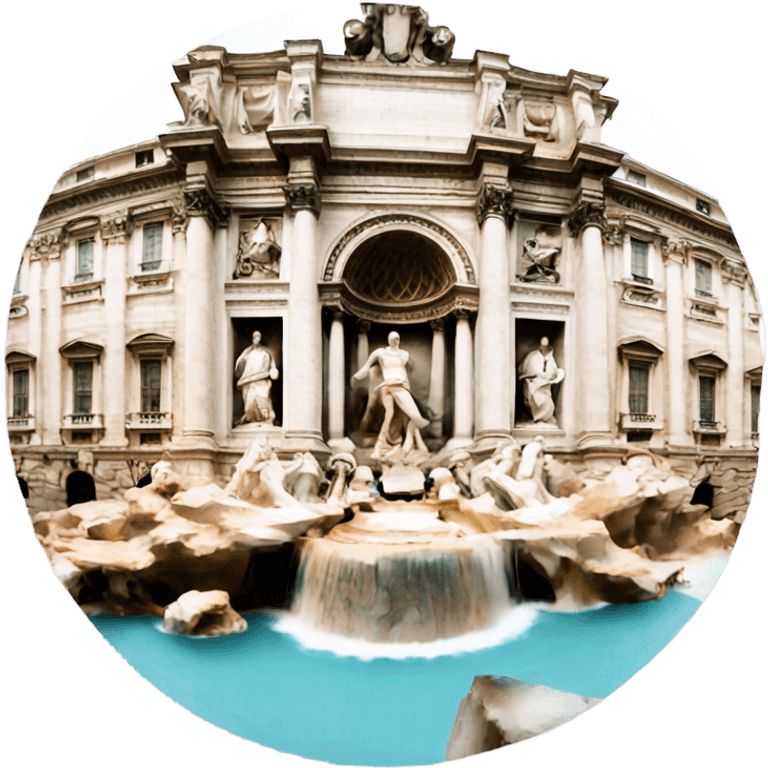 Trevi contains emoji