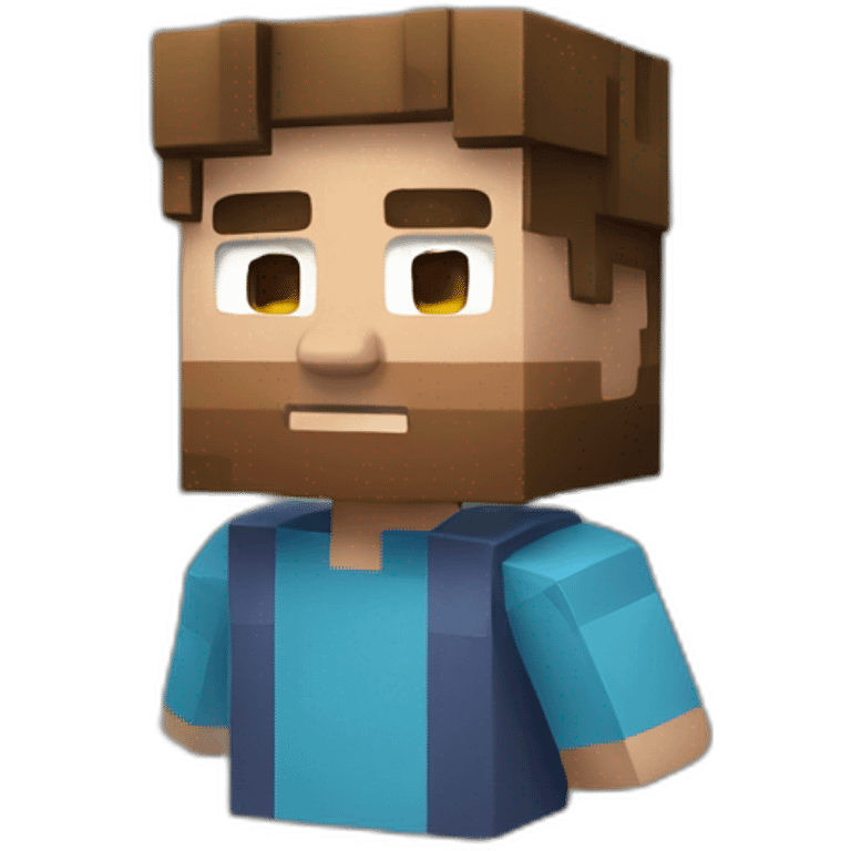 Steve mincraft emoji