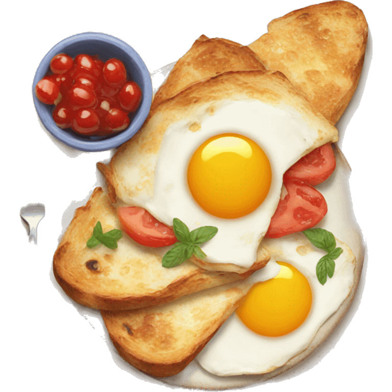 Mediterranean breakfast  emoji