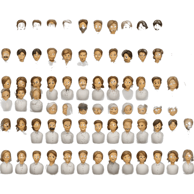 EU as a set table with all 27 members emoji