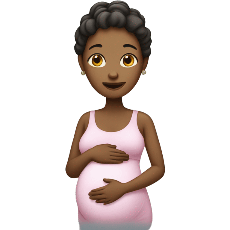 pregnant lady emoji