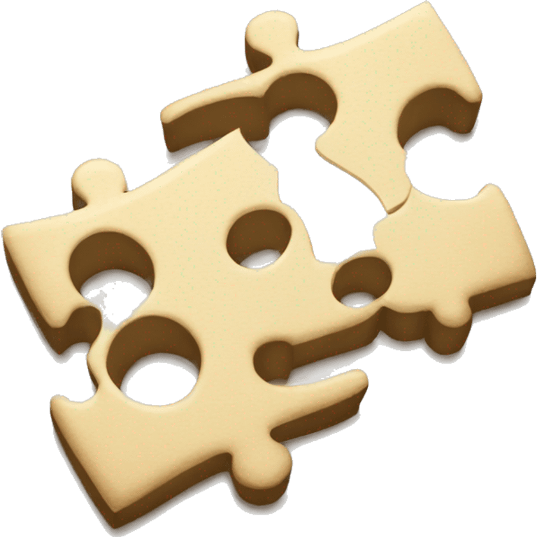 two puzzle pieces fitting together emoji