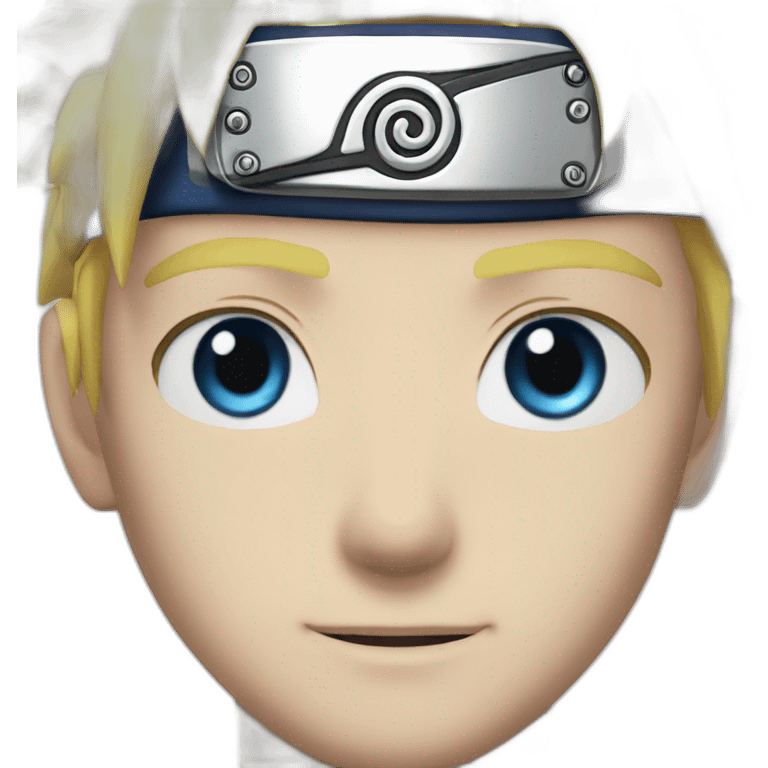 Naruto blue eyes emoji