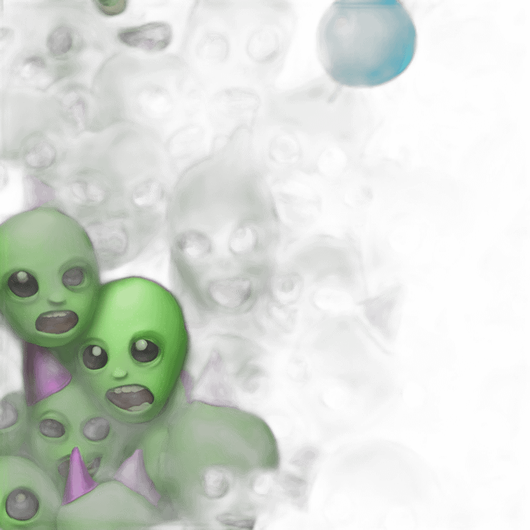 alien party emoji