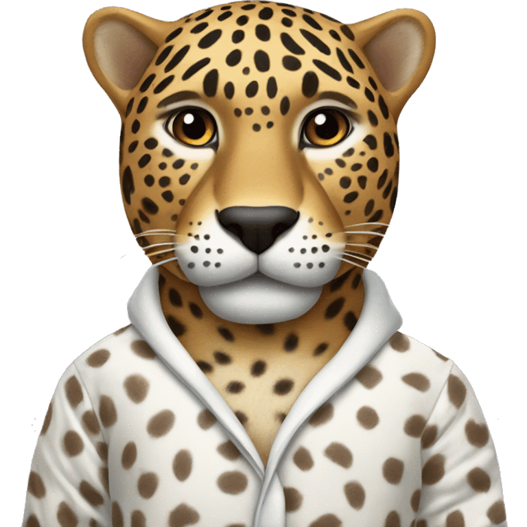 Jaguar in pysjamas  emoji