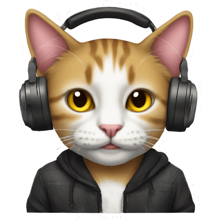 dj cat emoji