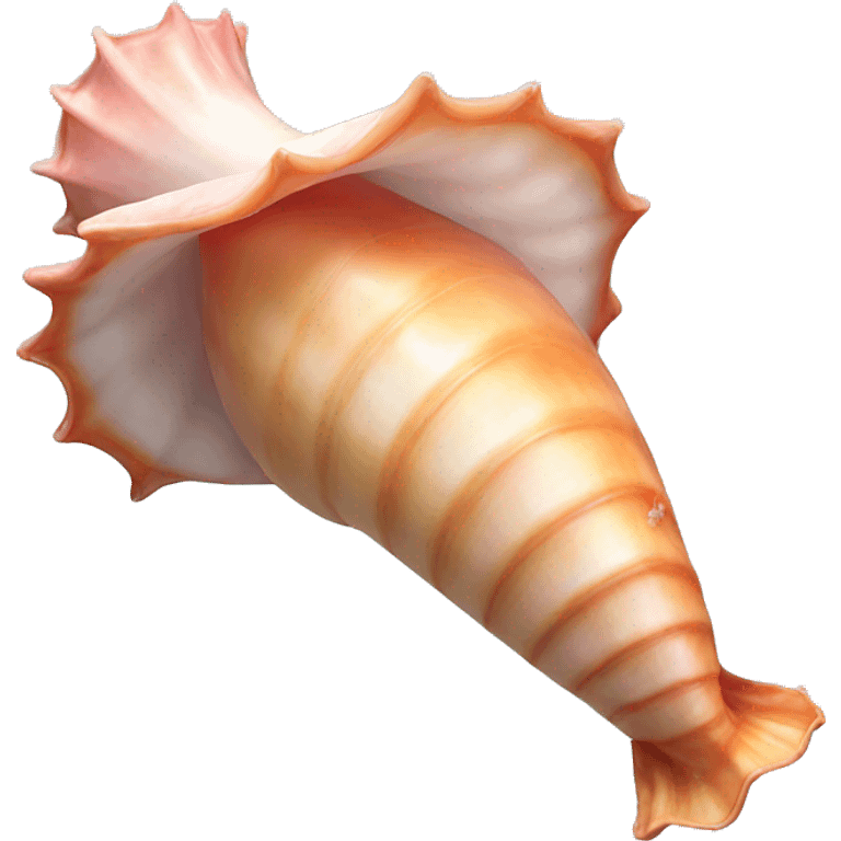 queen conch shell emoji