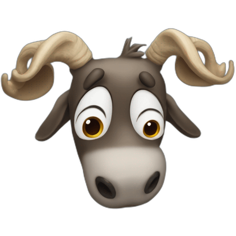 cute bullwinkle emoji