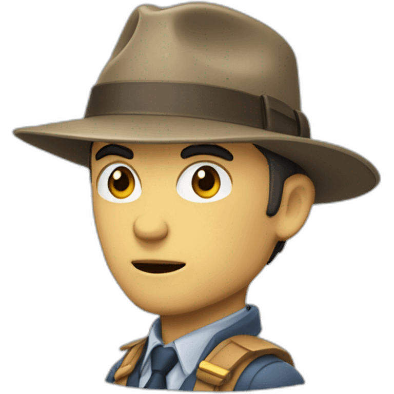 inspecteur gadget qui pleure emoji